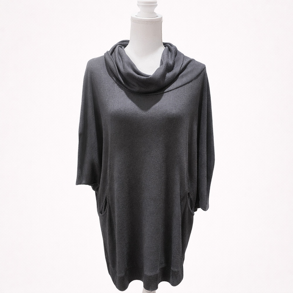 Victoria’s Secret Lightweight Knit Sweater Dress XS Cowl Neck Boho Cottagecore